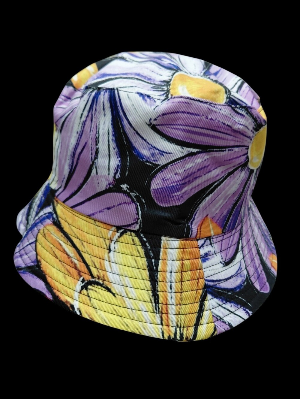 Daisies Bucket Hat 22"/23" - Picture 4 of 5